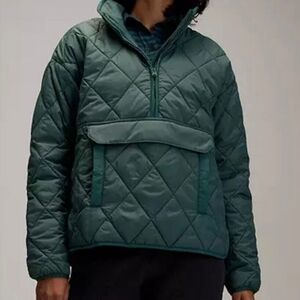 NWT Alpine Design Women's Quilted Pullover- In Color Anorak